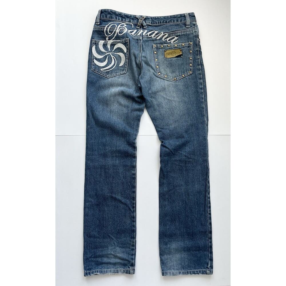 Rare Vintage Banana Seven japanese jeans | Y2K Low rise Mcbling